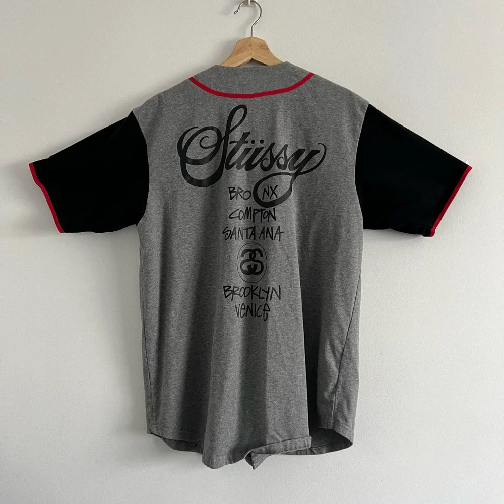 Stussy World Baseball Shirt - Picture 5 of 8
